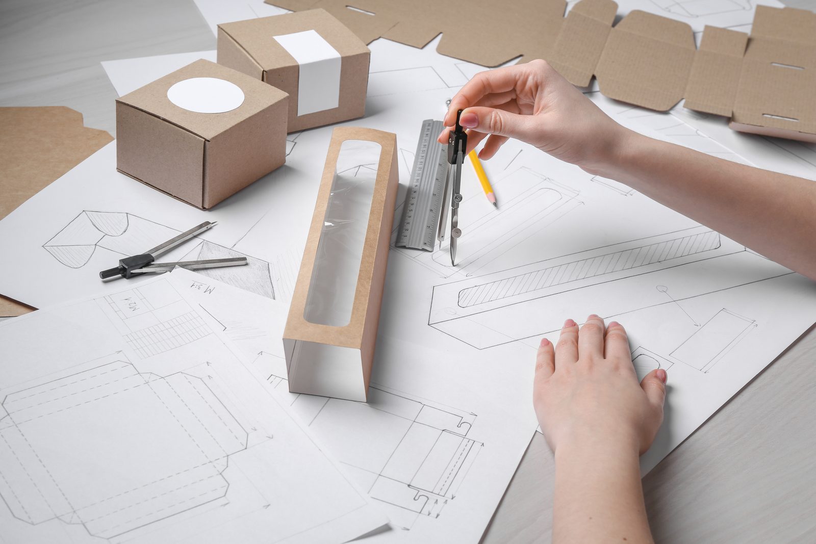 Packaging structure research and development